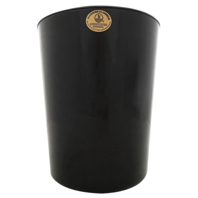 Bote de Basura Plásticos La Ardilla Liso 5 l Negro