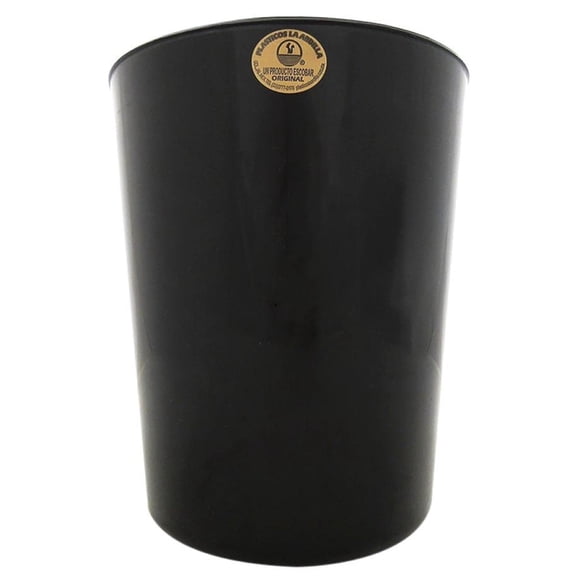 Bote de Basura Plásticos La Ardilla Liso 5 l Negro