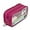 Pink, variant on ZIPIT Half & Half Pencil Case | Large Capacity Pencil Pouch for College and Office (Black)