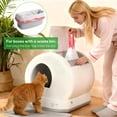 thumbnail image 4 of 120 Pcs Drawstring Automatic Litter Box Bags, Designed for Automatic Litter Box Featuring Side-Access Waste Storage, Compatible with MW-SC01/MW-SC02, 4 of 4