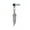 Black, variant on Men's Feather Titanium Stud Ear Hypoallergenic Earrings Women's Piercing Jewelry-White