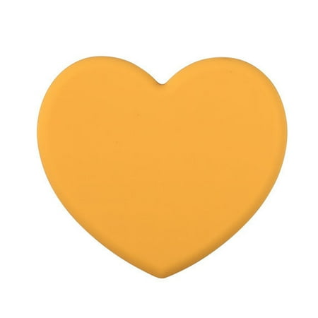 

NUZYZ Pot Holder Thicker Heat Insulation Silicone Love Heart Shaped Cup Dish Table Placemat Kitchen Supplies