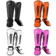thumbnail image 1 of Protector de piernas de combate, protector de piernas de boxeo sanda para niños profesionales con empeine, protector de espinillas, protector de piernas de taekwondo, entrenamiento para adultos, 1 of 4