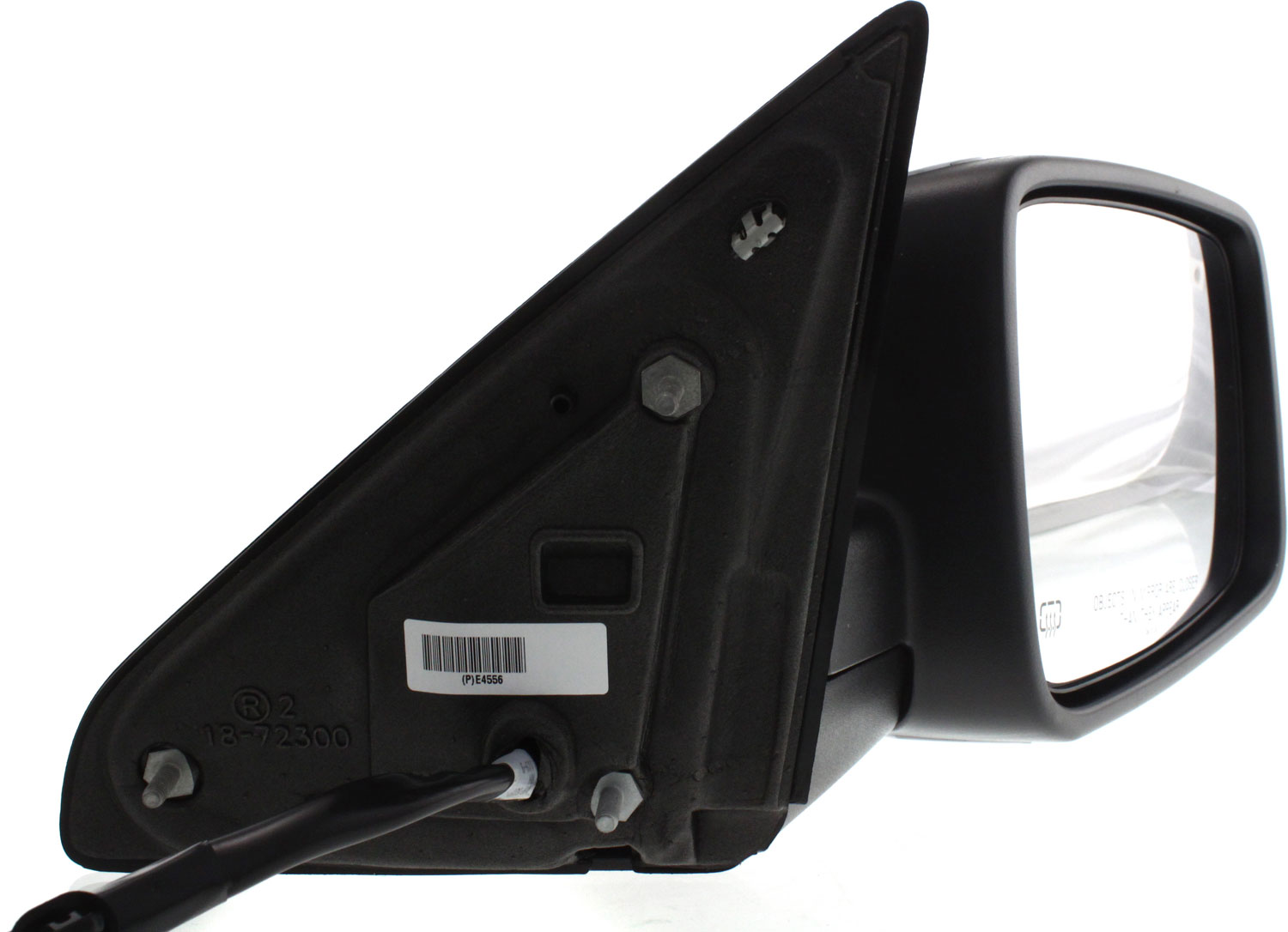Mirror Compatible With 2011-2012 Ram 1500 2010 Dodge 3500 Right Passenger Side Heated In-housing Signal Light Chrome Kool-Vue