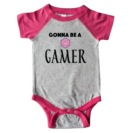

Inktastic Gonna be a Gamer Gift Baby Girl Bodysuit