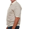 thumbnail image 3 of Classics by Palmland Jacquard Short Sleeve Banded Bottom Shirt, 3 of 4