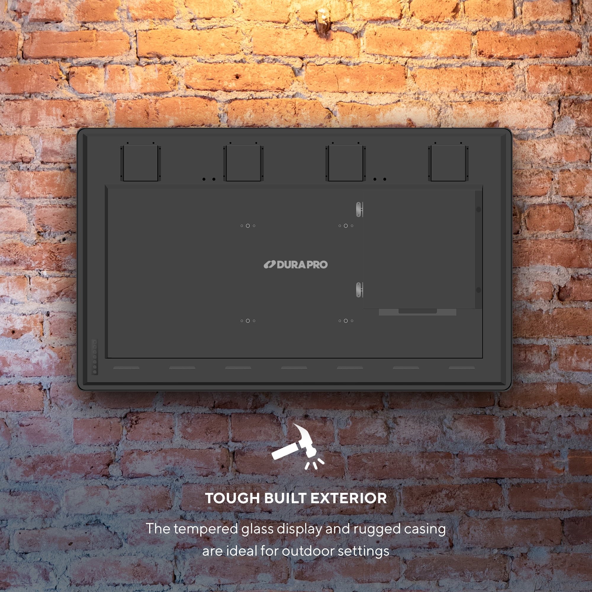 Suncast 43" Outdoor Partial Shade 4K UHD LED TV with Waterproof Remote + Compatible Wall Mount (SNCT4300)