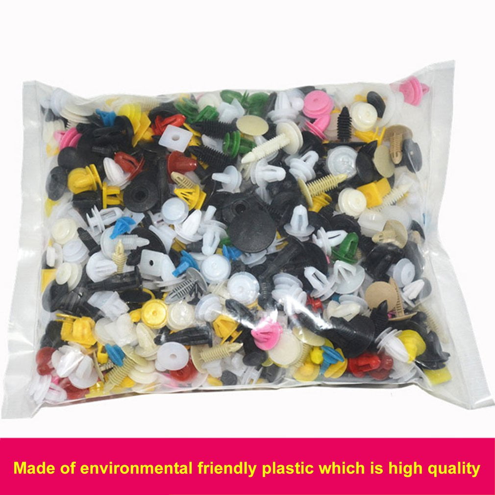 1000x Car Rivets Fastener Clips For Car Door Panel Fender Bumper Universal USA 
