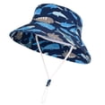 thumbnail image 2 of YHAJDS Kid Fishing Safari Hat with UPF 50 Solid Color Wide Brim Breathable Mesh for Summer, 2 of 5