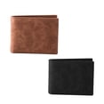 thumbnail image 2 of pitrice Men's Wallet PU Leather Bifold Zipper Pocket Wallets for Men with Credit Card Slots Holder Pouch, 2 of 9