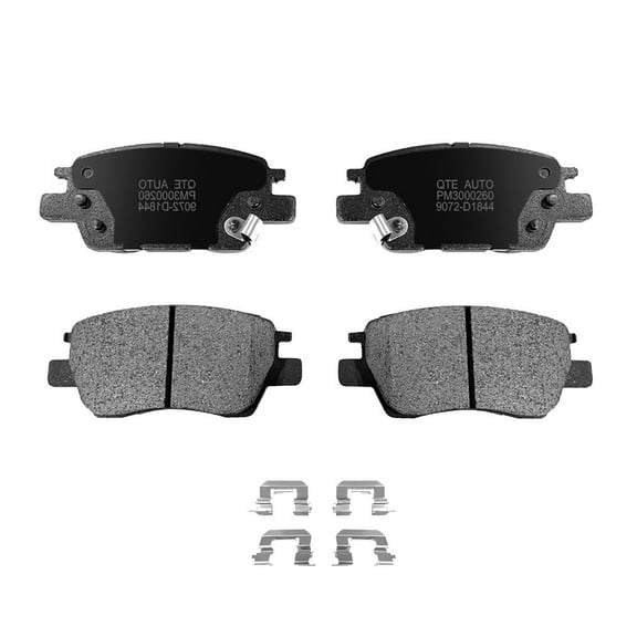 Front Ceramic Brake Pad Kit For 2016-2019 Chevrolet Cruze