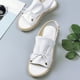 thumbnail image 4 of Zapatos de mujer de tacón bajo de microfibra de cuero sintético de moda tamaño 35-43 Wmkox8yii shjk8035, 4 of 9