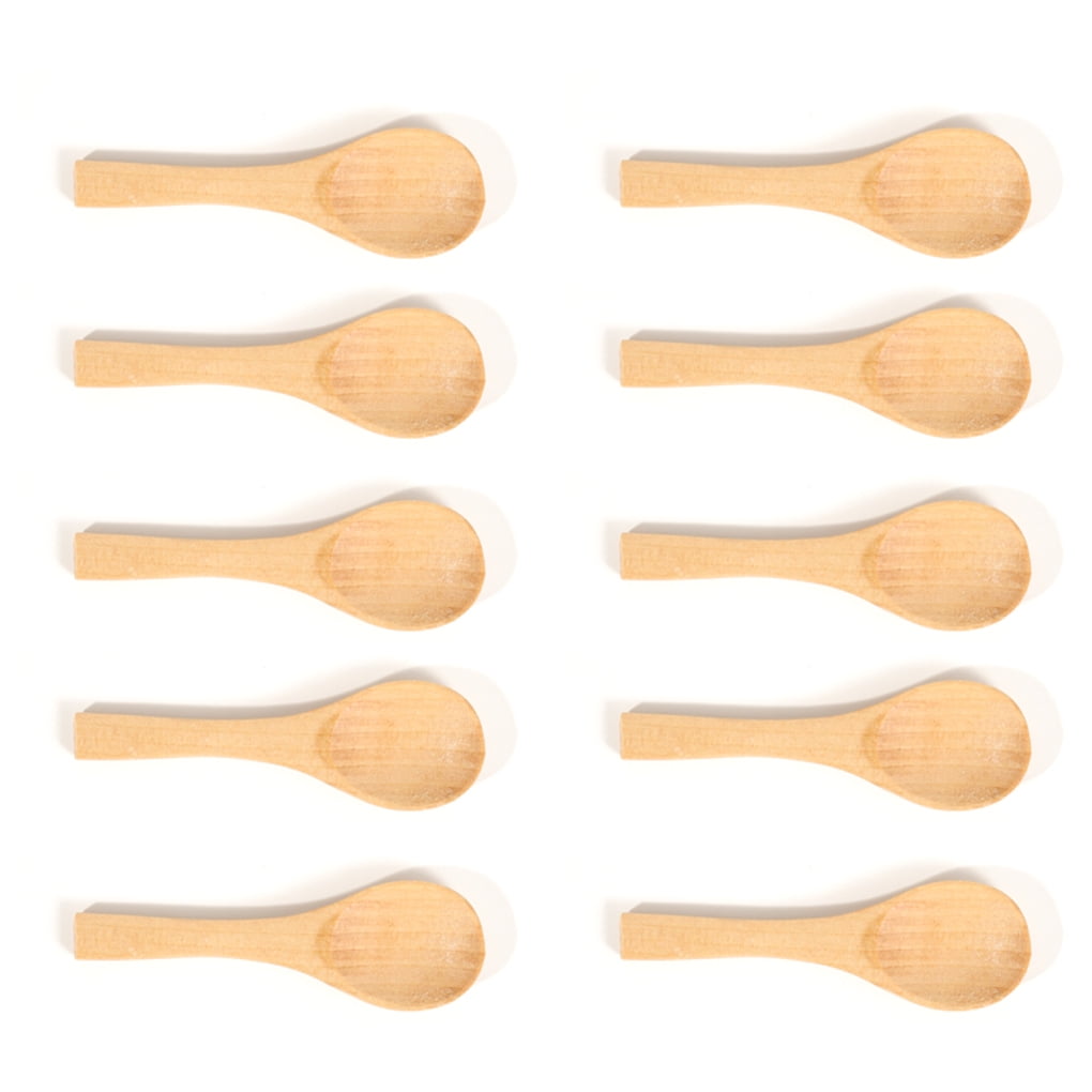 Details about   Wood Small Wooden Spoon Kitchen Teaspoon Tea Lightweight Shovel C7Y3 