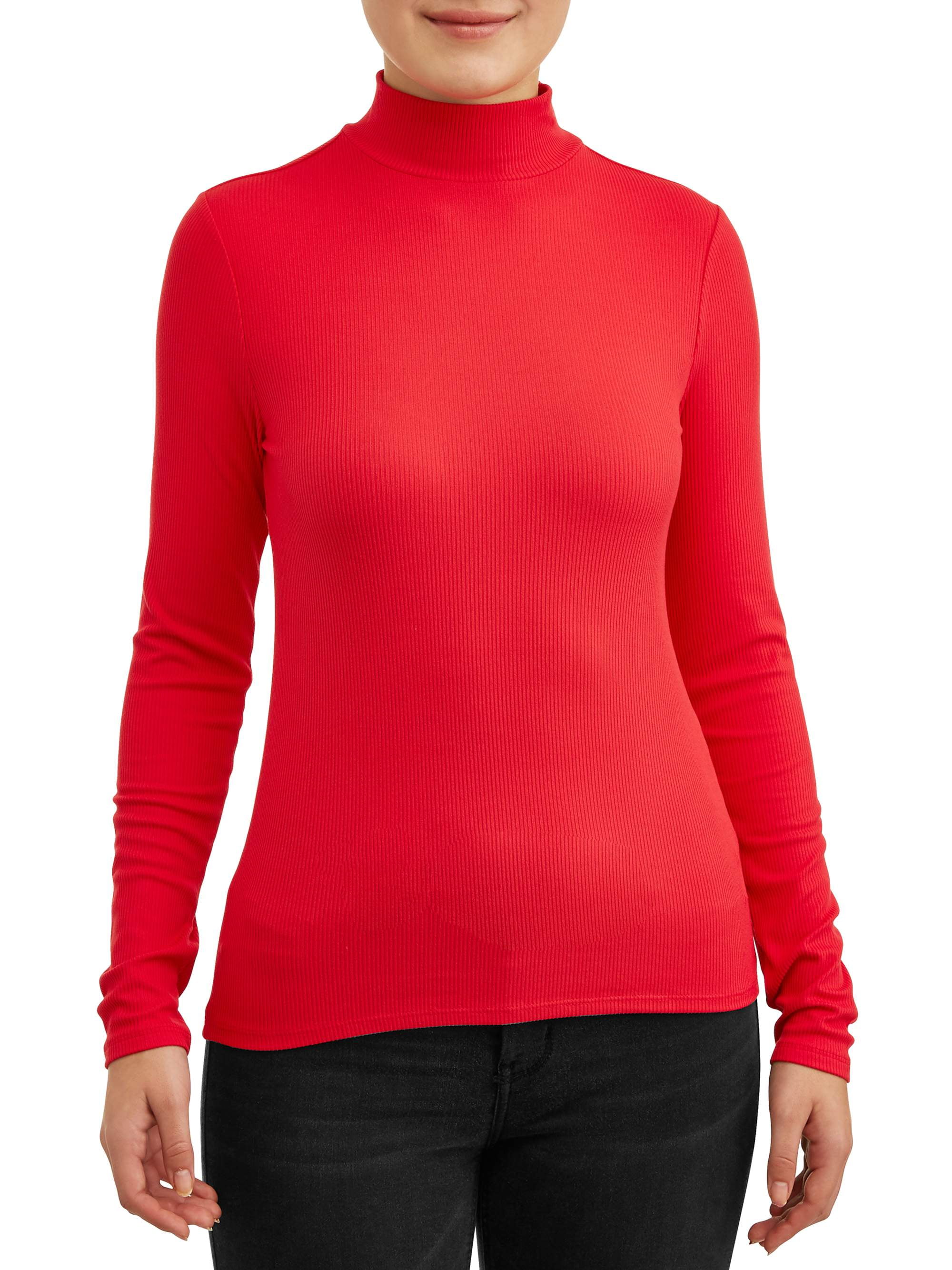 no boundaries mock neck tee