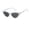 White, variant on Cat Eye Sunglasses for Women, Vintage Narrow Plastic Frame Sun Glasses, Retro UV Protection Fashion Shades, Lightweight Eyewear for Travel, Driving, Outdoor, Daily Wear, White
