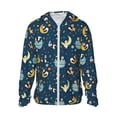 thumbnail image 1 of Fotbe Space Sleeping Panda Chaqueta con Protección Solar UPF 50+ para Hombre y Mujer, Camisa con Capucha y Bolsillos-Medium, 1 of 7