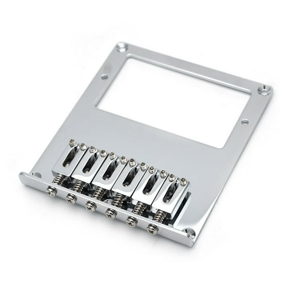 Replacement Chrome 6 String Fixed Hardtail Guitar Bridge for Telecaster Guitar TAPDRA Spare Part