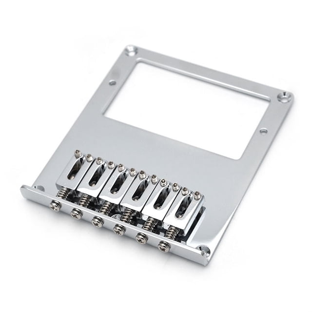 JIAHAOO Custom Fit Hardtail Bridge for Telecaster Top-Loading, Adjustable, Includes Installation Tools