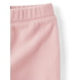 thumbnail image 2 of The Children's Place Toddler Girls Cozy Pull-On Microfleece Flare Sweatpants, Sizes 12M-5T, 2 of 3