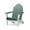 Green, variant on Heywoo Folding Adirondack Chair Outdoor Adirondack Chairs Weather Resistant Patio Chair Weather Resistant for Patio Deck Garden, Backyard Deck, Fire Pit,Green