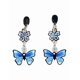 thumbnail image 1 of Aretes artesanales de mariposa, 1 of 6
