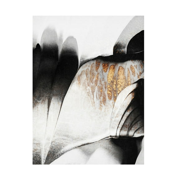 Trademark Fine Art Elisabeth Fredriksson Gold Veins Canvas Wall Art