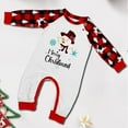 thumbnail image 4 of Onlypjs Family Matching Christmas Buffalo Plaid Snowman Print Pajamas for Women, Men, Couples, 4 of 8