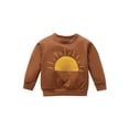 thumbnail image 1 of Chandail à Manches Longues Imprimé Soleil pour Bébé Fille Garçon, 1 of 8
