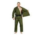 thumbnail image 4 of Fuji All Around Brazilian Jiu Jitsu BJJ Gi - Military Green (A3H), 4 of 12