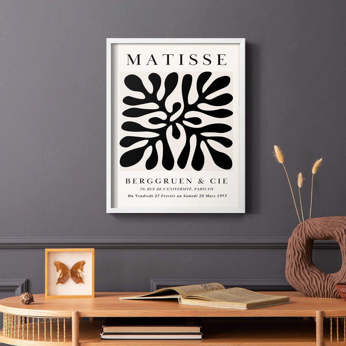 Matisse CCLXVII in Solid Wood 8 x 10 Framed Print