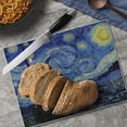 thumbnail image 2 of CounterArt "Starry Night" 3mm Tempered Glass Cutting Board 10" by 8", 2 of 7