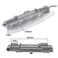 thumbnail image 3 of LOVEVER [Video Game Parts] 1pcs Transparent Clear Color Clear White Black Blue  for Gameboy Advance SP Shell for GBA SP Console Housing Case Cover [Replace] (Color   Clear Orange), 3 of 5
