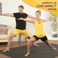 thumbnail image 3 of Extra Thick Non-Slip Yoga Mat, 6' x 4' x 8mm, Barefoot Exercise & Fitness, 3 of 7