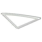 Genuine OE Toyota Quarter Glass - 62720-07060