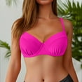 thumbnail image 2 of KONDYS Underwire Push Up Bikini Top Women Swimsuit Tops Bathing Suit Bra Top Stylish Breathable Women's Swimwear, 2 of 5