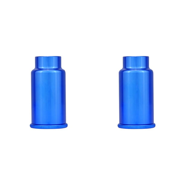 Sonducket Tenedor delantero de bicicleta plegable, soporte de lámpara de aleación de aluminio, Clips de luz para cámara deportiva de Azul 2piezas