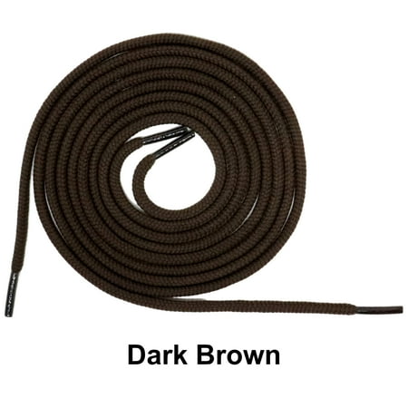

Dark Brown Round Athletic Sneaker 27 36 45 54 63 Inch Shoelaces