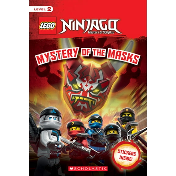 Pre-Owned Mystery of the Masks (Lego Ninjago: Reader) (Paperback) 1338227912 9781338227918
