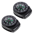 thumbnail image 2 of AMERTEER 2 PCS Detachable Compass Waterproof Portable Compass Camping Compass Survival Tools for Watch, 2 of 6