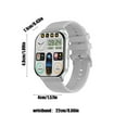Kmdttou Smart Sports Watch HD Smart Bracelet Advanced Bluetooth Calling