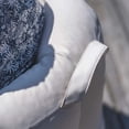thumbnail image 5 of FeGemax Milano Outdoor Beanbag Chair White Marine, 5 of 6