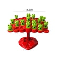 thumbnail image 2 of Jenga Balance Tree Juego de dos jugadores Frog Balance Scale Juego de matemáticas Juguete Interactivo para padres e hijos Regalo educativo para niños, 2 of 9