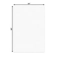 thumbnail image 2 of Oyster Shell White 24x36 Uncut Art Mat Board - No Opening - 10 Mats, 2 of 7