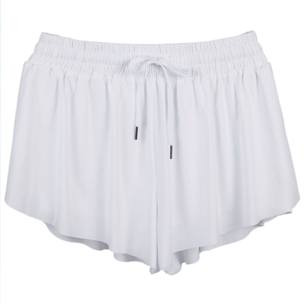 Faldas de tenis 2 en 1 para mujer pantalones cortos elásticos de LICRA para correr para caminar y hacer ejercicio