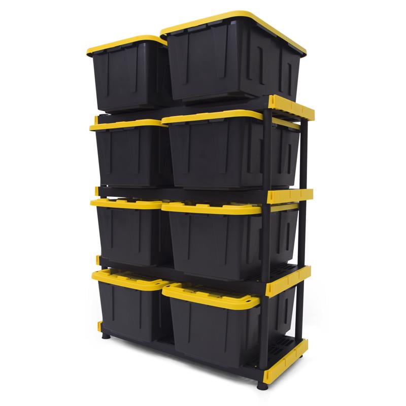 Tough Shelf 55 in. H X 48 in. W X 20 in. D Resin Shelving Unit
