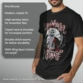 thumbnail image 6 of Men's The Nightmare Before Christmas Jack Skellington Santa Graphic Tee Black Medium, 6 of 10