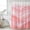 Pink, variant on Gray Striped Shower Curtain, Waterproof Shower Curtains for Bathroom, Modern Abstract Art Wave Moire Gradient Washable Fabric Bathtub Curtain Set Bath Decor with 12 Hooks Extra Long 72"x96"