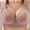 Pink, variant on gakvbuo Plus Size Bras For Woman Full Coverage Seamless Push Up Sports Bra Print Non Underwire Bra Wireless Minimizer Bra