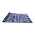 thumbnail image 2 of Ahgly Company Indoor Rectangle Abstract Blue Modern Area Rugs, 4' x 6', 2 of 4