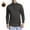 Dark Gray, variant on Thermal Underwear for Men Quarter Zip Pullover Fleece Lined Long Sleeve Golf Shirts Midweight 1/4 Half Zip Sweatshirts Slim Fit Outdoor Sweatshirt